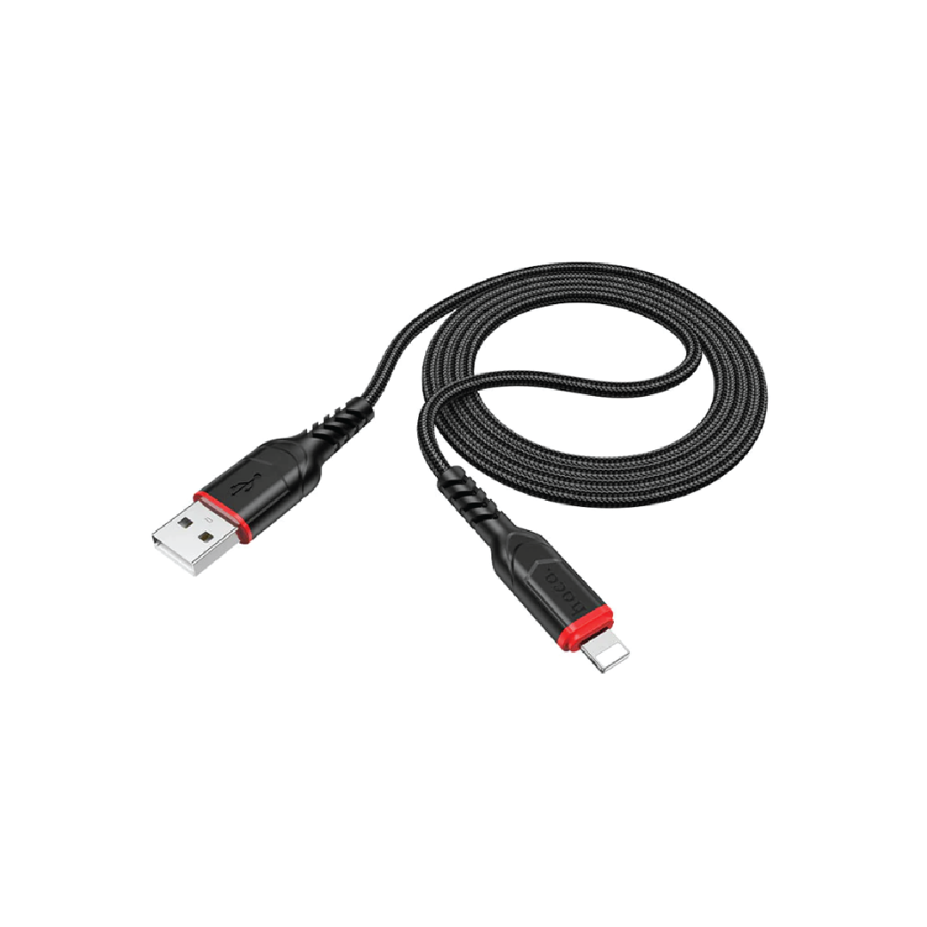 Hoco X59 Victory iP Charging & Data Cable – 2M  Fast Charging Lightning Cable