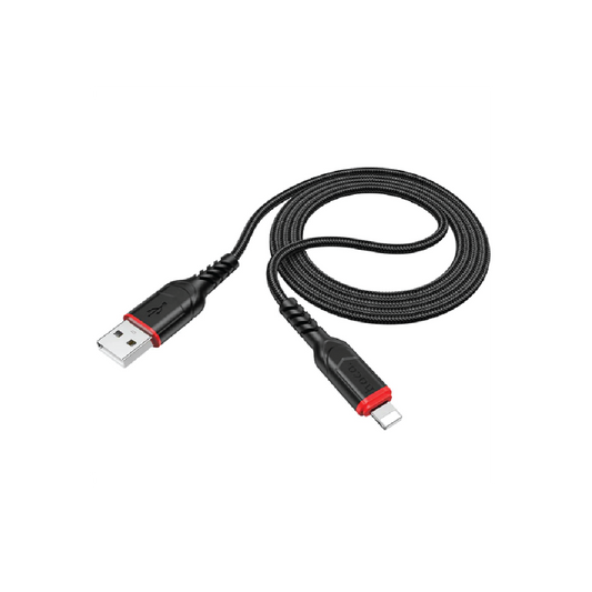 Hoco X59 Victory iP Charging & Data Cable – 2M  Fast Charging Lightning Cable