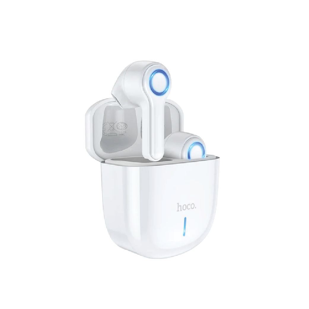Hoco ES45 Harmony Sound TWS Wireless Earbuds –  Bluetooth Stereo Headset with Touch Control (White)
