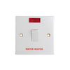 M Tech 20AMP 1-Gang Double Pole Switch  Wall Switch for High Power Appliances (T25831) - Alqamarshop