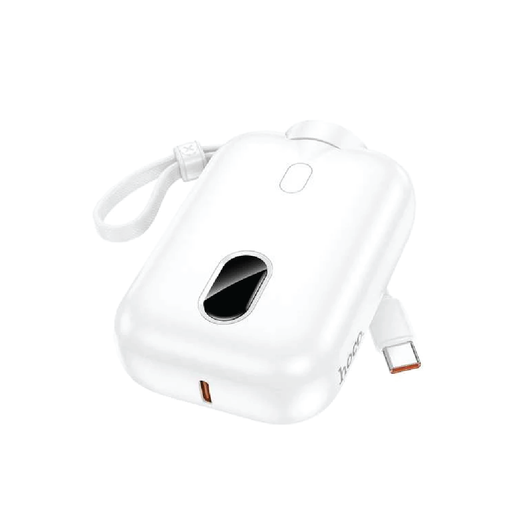 HOCO J130 10000mAh Fast Charging Power Bank- PD 20W Type-C & QC 18W USB-A with LED Display