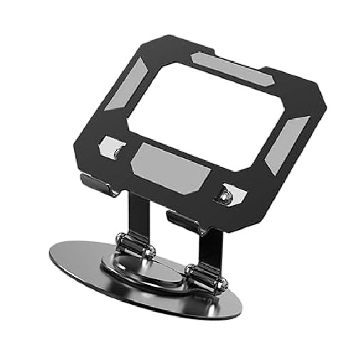 Foldable Metal iPad Holder Mount 4.16 Inch 360° Rotation Sturdy and Durable Design (T27211)