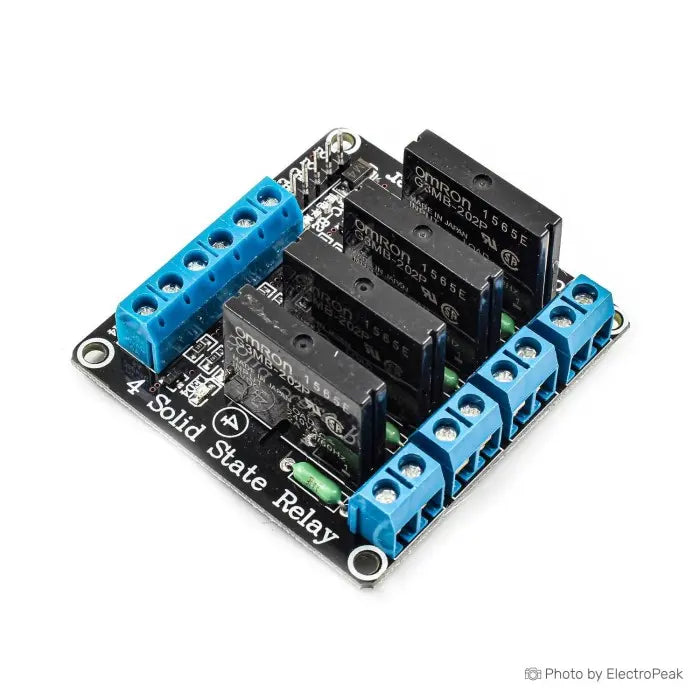 5V 4-Channel Solid State Relay SSR Low Level Trigger 2A 240V
