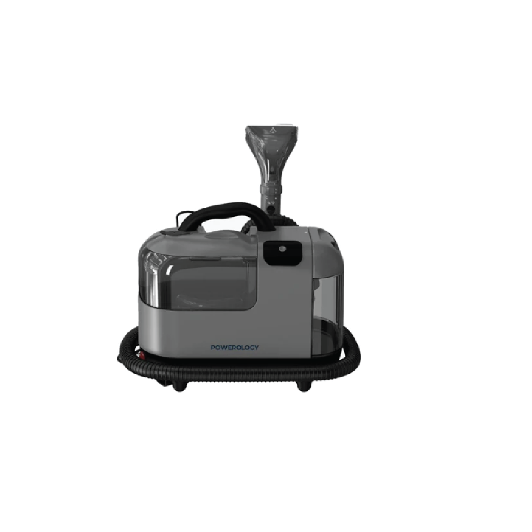 Powerology 1200W Spot & Stain Cleaner with Hot  Water Steam – Deep Cleaning Vacuum (Black)