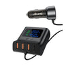 Acefast B11 Fast Charge Car HUB Charger138W 1×USB-C + 3×USB-A (SN) - Alqamarshop