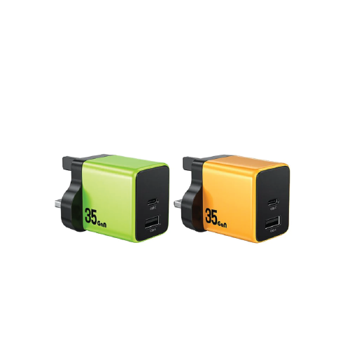 WEKOME WP-U36 35W GaN Fast Charger – Dual  Port USB-C & USB-A Power Adapter
