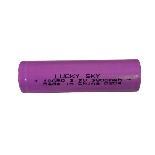 Lucky Sky 18650 Rechargeable Li-ion Battery 3.7V 3800mAh High-Capacity (T27513)