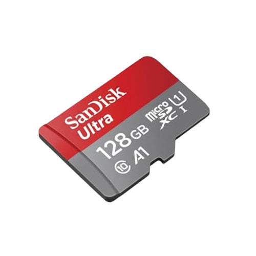SanDisk Ultra microSDXC UHS-I Memory Card 128GB High-Speed Storage (T17601) - Alqamarshop