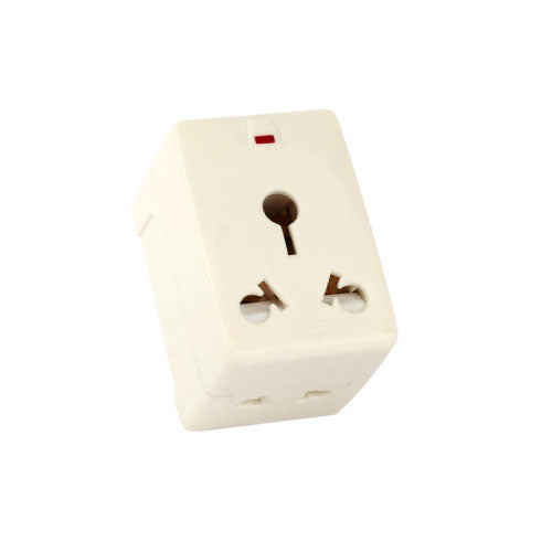 Terminator 15A Multi Adapter Universal Plug with High Power Capacity (T19880) - Alqamarshop