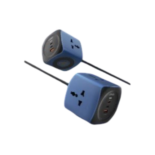 LDNIO SC3319 Universal Power Socket Cube Multi-Outlet and USB Charging Hub (SN) - Alqamarshop
