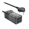 Acefast Z3 Fast Charge Power Strip PD 75W GaN 3×USB-C + 2×USB-A (SN) - Alqamarshop
