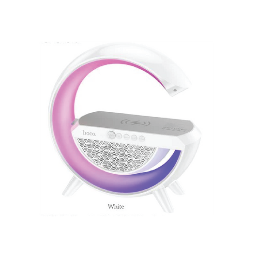 Hoco DS43 Big-G Smart Ambient Bluetooth Speaker-Wireless  Charging Speaker with RGB Lighting & Multi-Mode Playback
