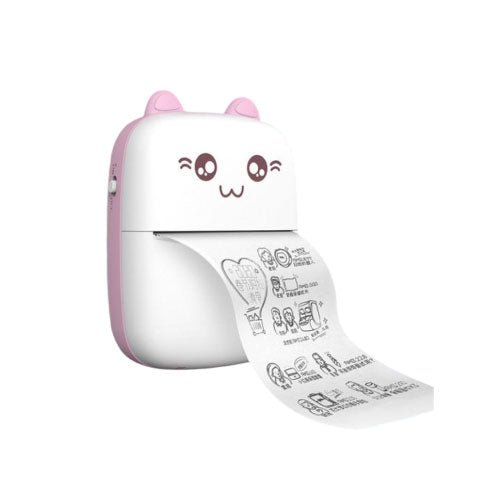 Mini Pocket Thermal Printer Ultra-Portable Wireless Printing Anywhere (T27512) - Alqamarshop