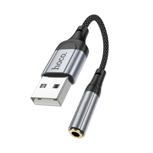 Hoco LS36 Fresh External Sound Card USB to 3.5mm Adapter - Alqamarshop