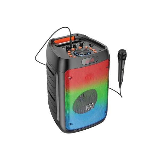 Borofone BP10 Fireworks Portable Bluetooth  Speaker with Microphone-Wireless RGB Party Speaker