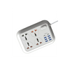 Moxom MX-ST06 2500W Power Extension Strip-4 AC  Outlets, 6 USB Ports & 2 Type-C Fast Charging Ports