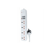 MOXOM MX-ST14 12-in-1 Power Strip-12 AC Outlets,  Surge Protection & Safety Fuse, 2500W Capacity