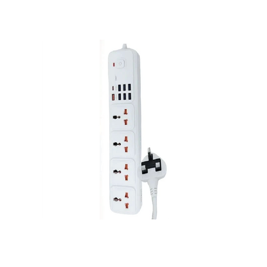 MOXOM MX-ST14 12-in-1 Power Strip-12 AC Outlets,  Surge Protection & Safety Fuse, 2500W Capacity