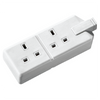 Masterplug Permaplug Heavy Duty 2-Gang Socket 13A Rewireable UK Type G