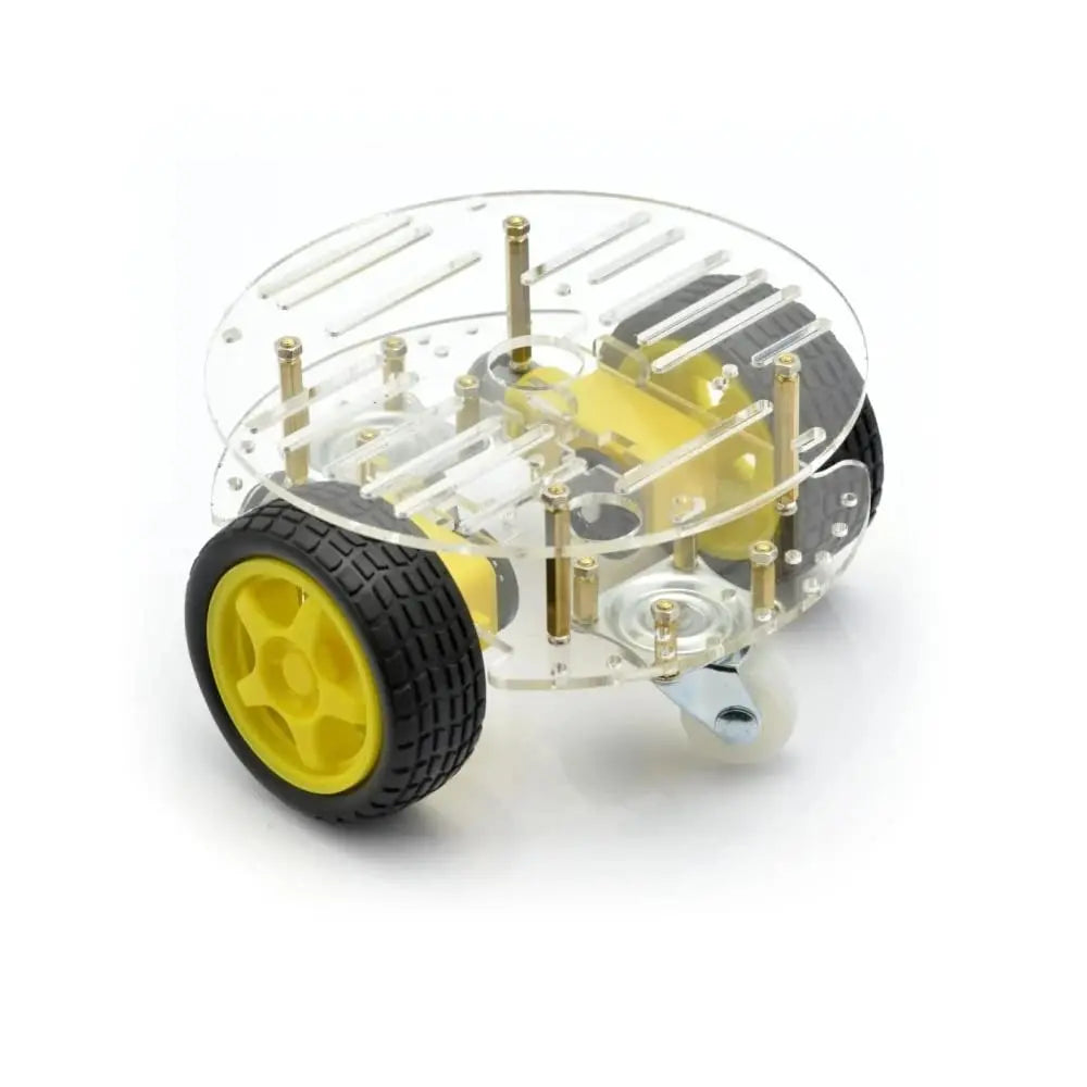 2WD Smart Car Chassis Kit 01 Assembled