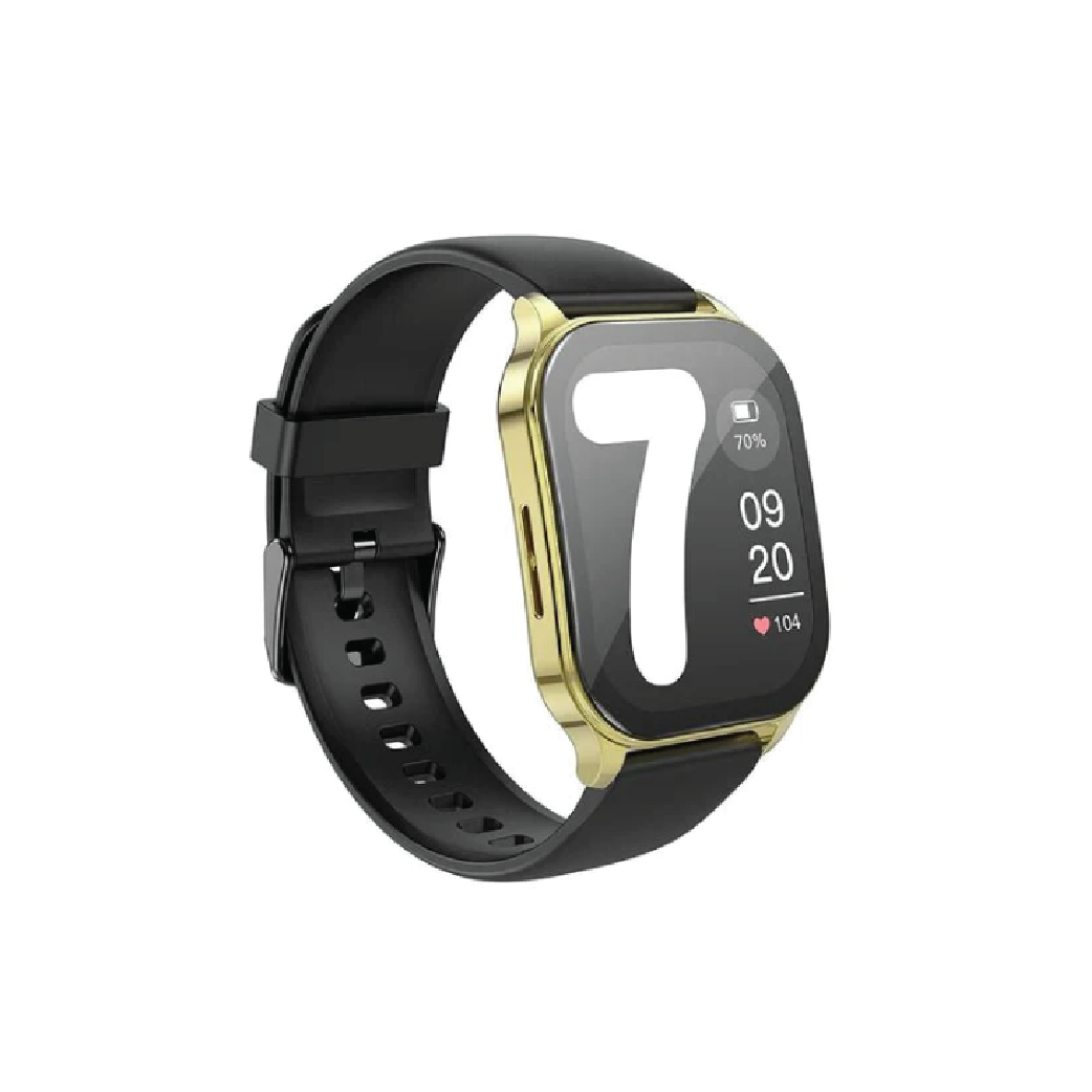 Hoco Y19 AMOLED Bluetooth Smart Sports Watch-1.96"  Display, IP68 Waterproof, Fitness & Health Tracking