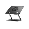 Green Lion Adjustable Laptop Stand with Cooling Fan-360°  Rotating Foldable Laptop Holder for 13-17 Inch Laptops