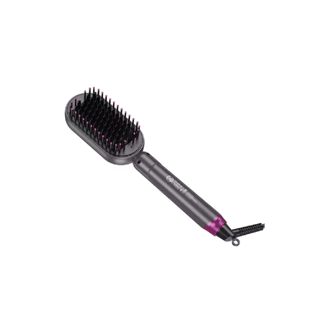 HOCO HP44 Electric Straightening Hair Comb-Digital  Temperature Display Ceramic Hair Styling Brush