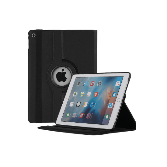 Apple iPad 360° Rotating Book Cover Case – Multi- Angle Folio Stand with Full Protective Smart Cover
