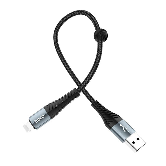 كابل بيانات الشحن السريع Hoco X38 Cool لهاتف iPhone - شحن ومزامنة سريعة 0.25 متر (s.n)
