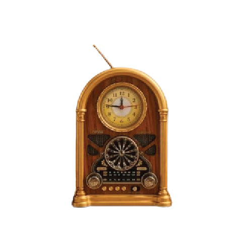 NNS NS-7220BT Retro Radio with Bluetooth, USB and Clock
