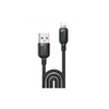 Yesido CA134L USB to 8-Pin Fast Charging &  Data Cable – 3M, 12W (Black)