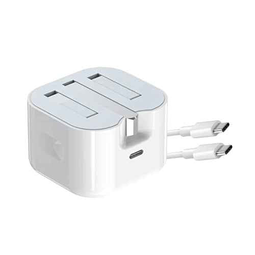 USB-C Power Adapter 35W with USB-C Cable Fast and Reliable Charging (T27567)