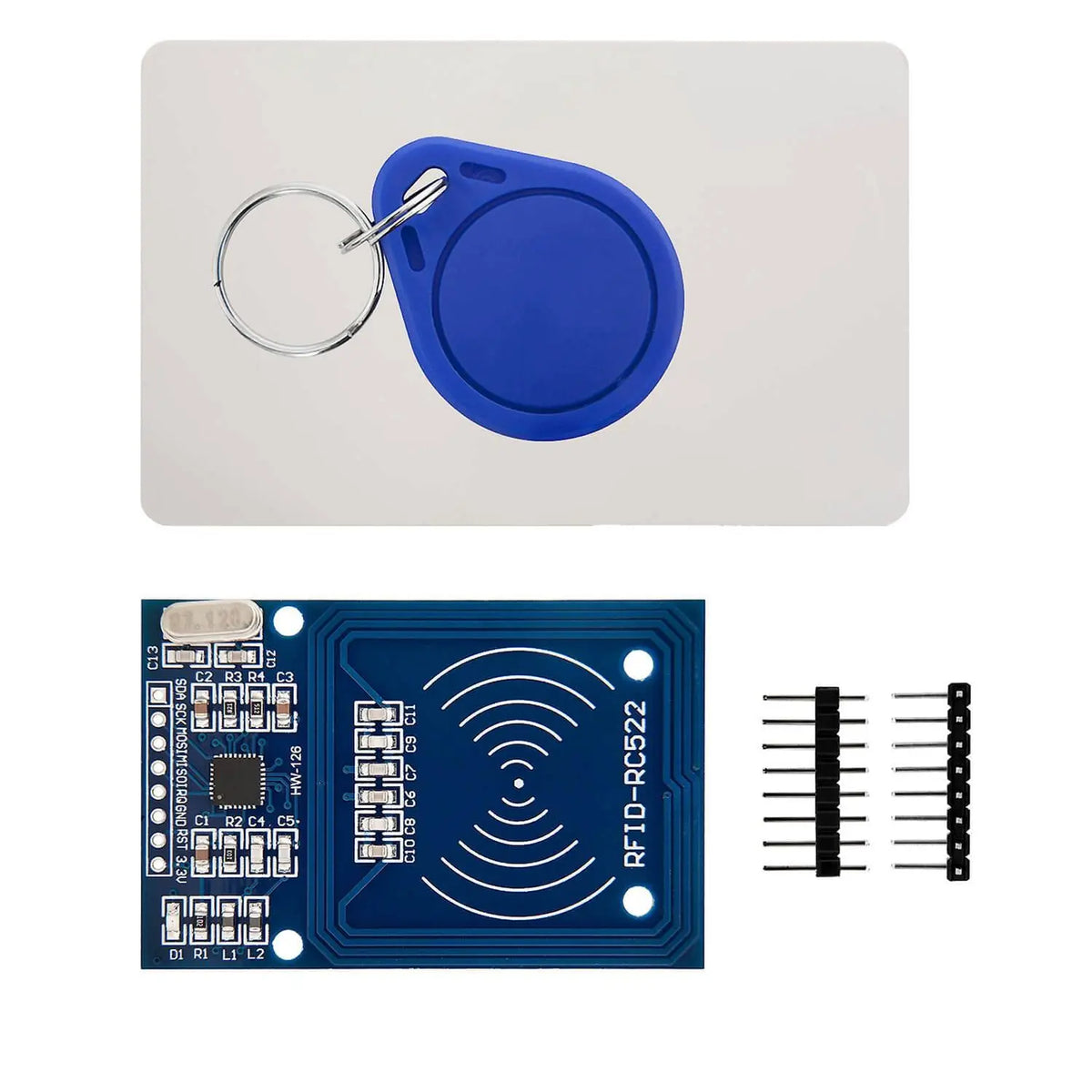 RC522 RFID Reader Module with IC Card and Key Tag