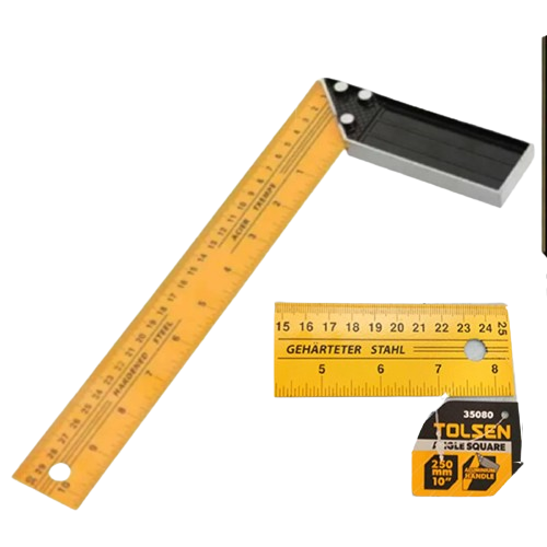 Tolsen Angle Square 25cm 10” 35080