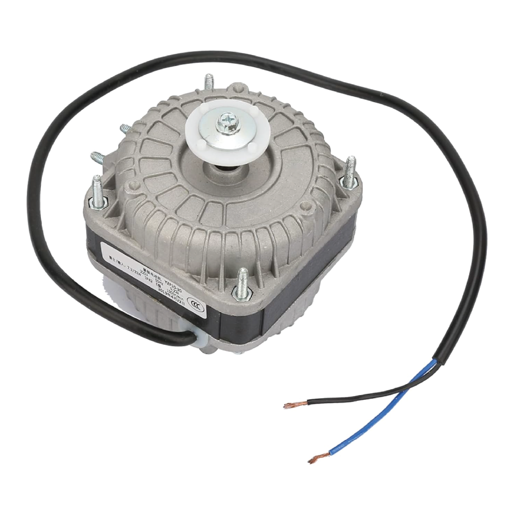 Kamtech  Condenser Fan Motor – 16W Shaded-Pole AC Motor  (220–240V, 1300–1400 RPM) for Refrigeration & Cooling Systems