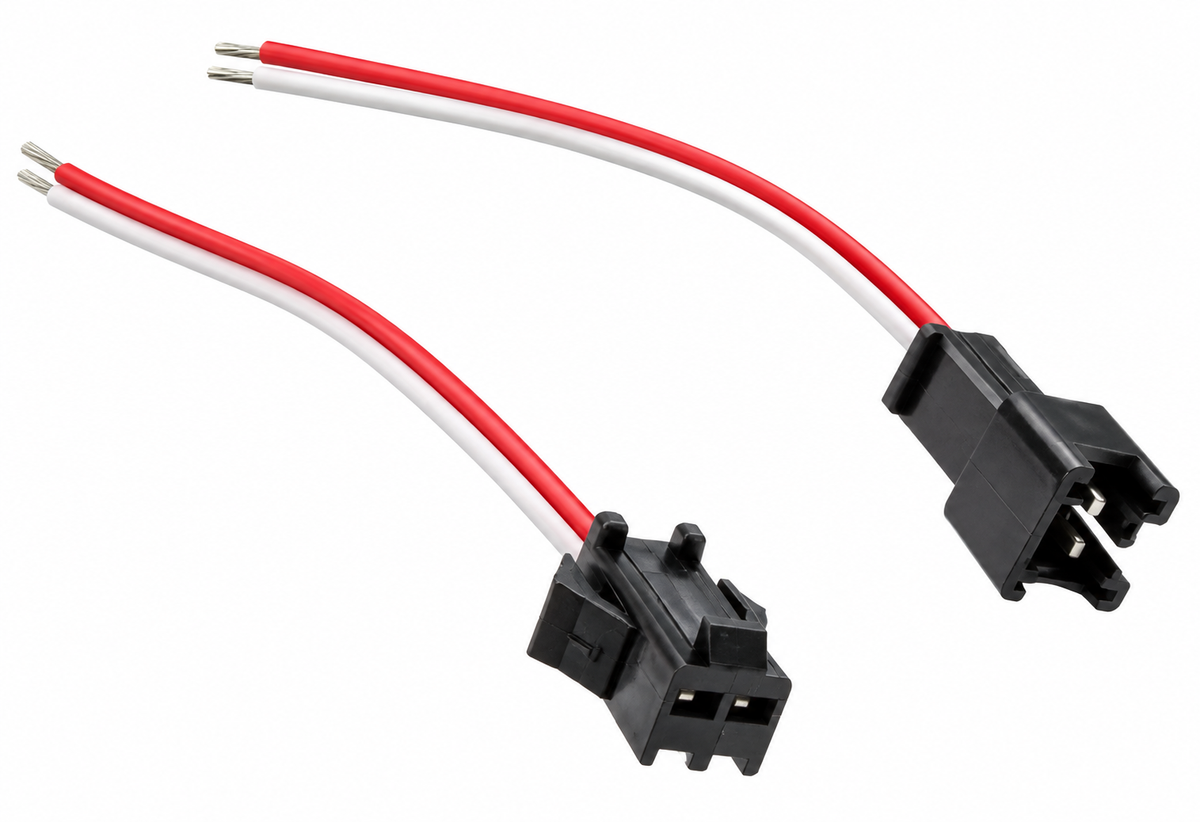 Locking Connector Male Female 2-Wire 250V 15A