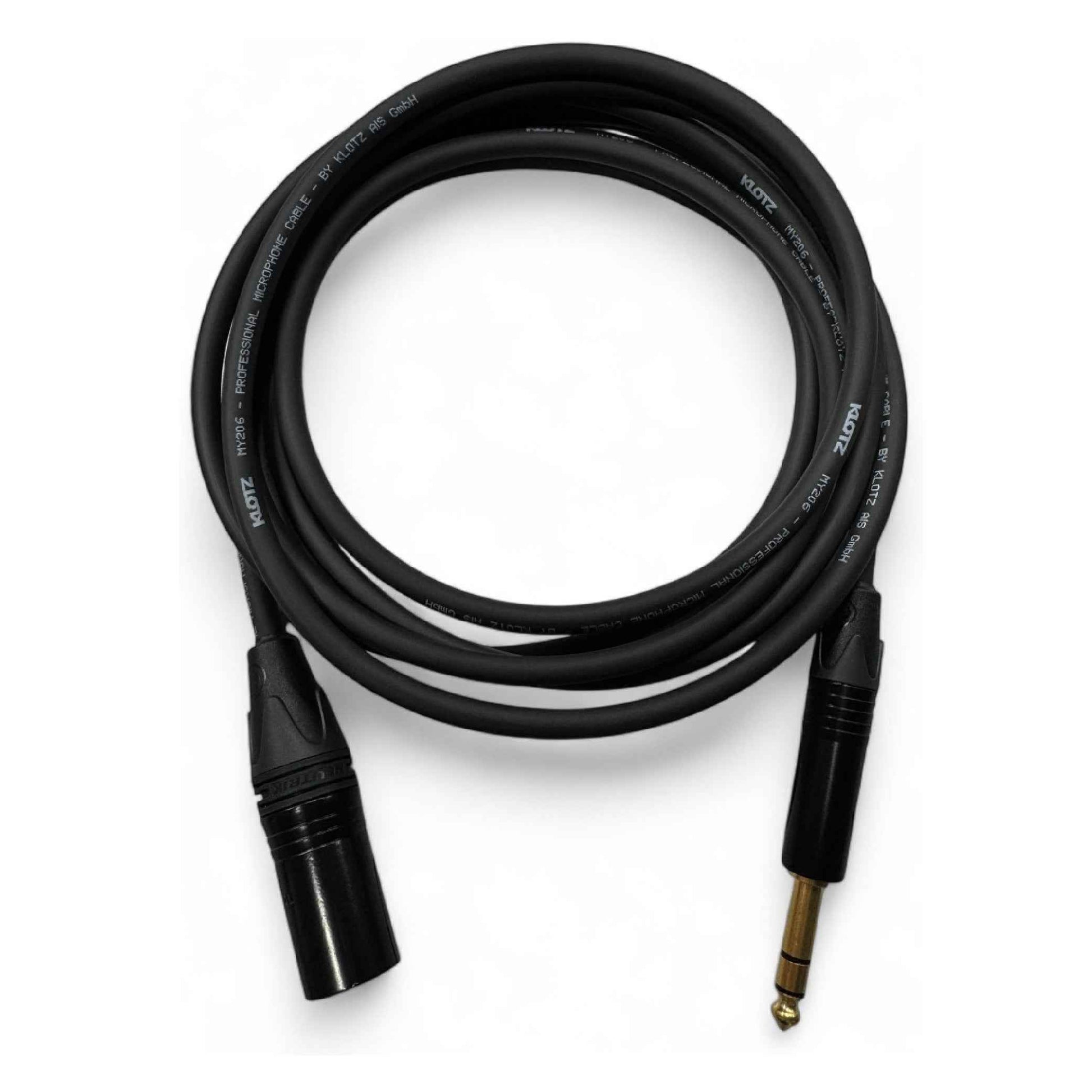 XLR to Mono 6.35mm Audio Cable – 5 Meter  Professional Microphone & Instrument Cable