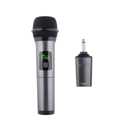 Professional Wireless Charging Microphone –  Clear Sound & Long Range