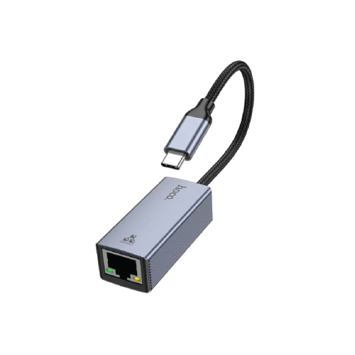 HOCO UA37, USB-C to RJ45 Adapter, Gigabit Ethernet Adapter