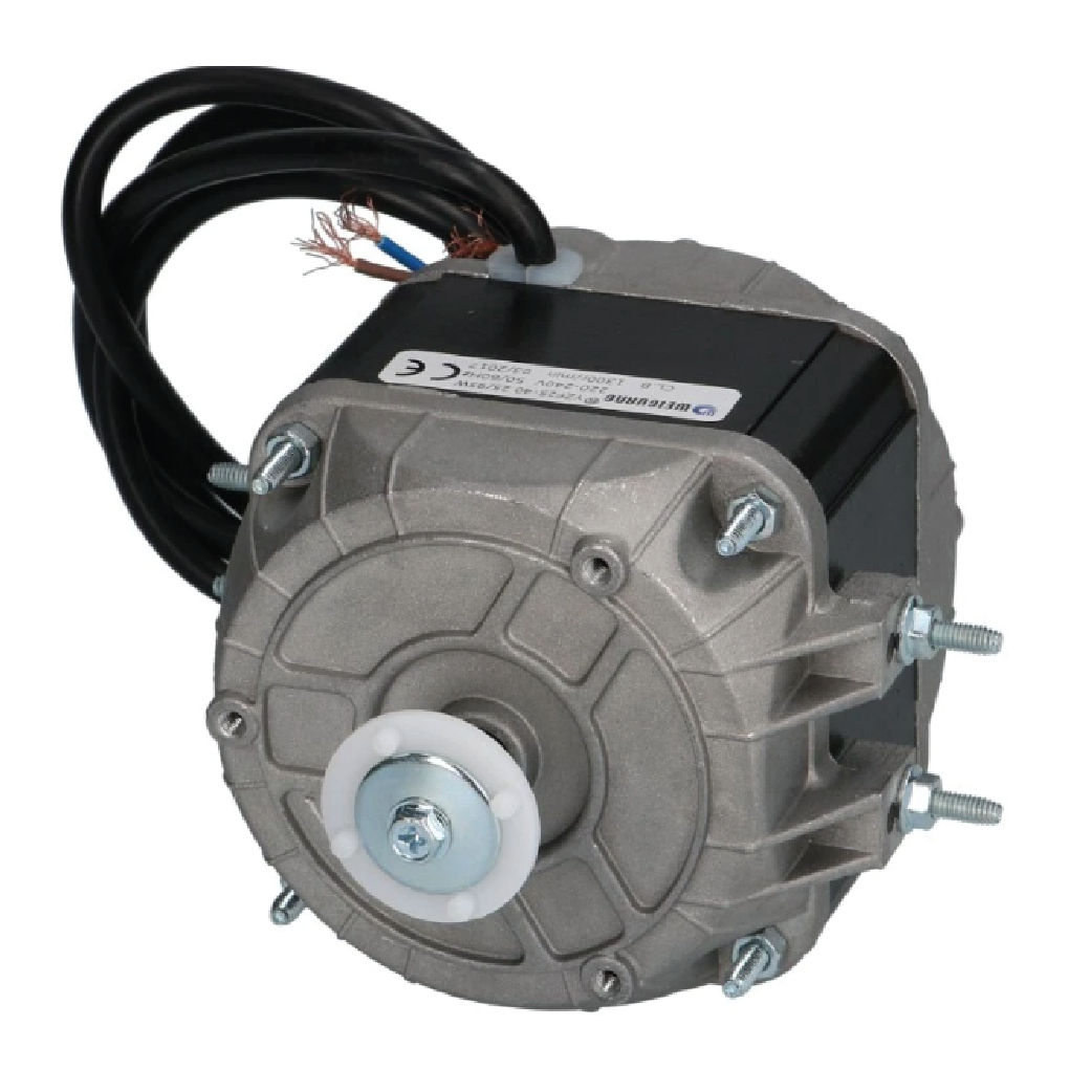 Kamtech T10942 Condenser Fan Motor – 10W Shaded-Pole AC  Motor (220–240V, 1300–1450 RPM) for Refrigeration Systems