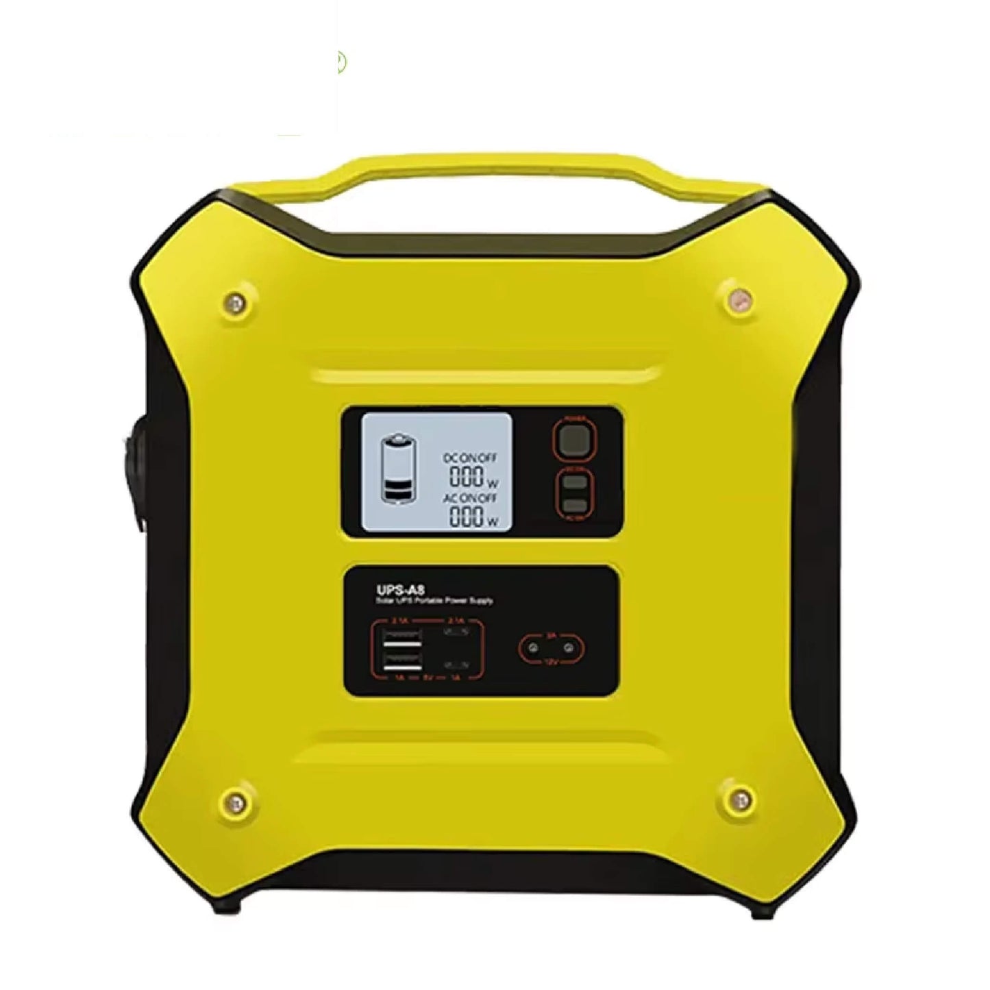 130500mAh 500W Portable UPS Solar Power  Station – AC/DC Emergency Power Supply (S.N)