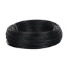 1.5 mm Black Electric Wire Copper Core, PVC Insulated (T26883) - Alqamarshop