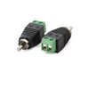 DC Power Connector Adapter 5.5mm x 2.1mm –  Screw Terminal Male Plug for Solderless Wiring
