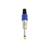 6.35mm (1/4") TRS Stereo Audio Jack Plug –  Professional Tip-Ring-Sleeve Connector