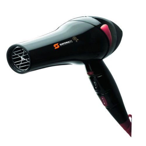 SayonaPPS SY-400 Gold Hair Dryer 2000W Professional Blow Dryer with Soft Grip Handle (T27449)