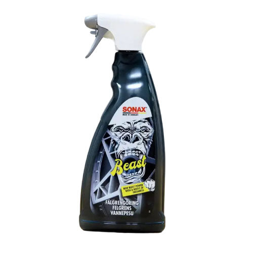 Sonax High-Performance Wheel Cleaner Powerful Brake Dust & Dirt Remover for All Rims (T25270)