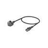 UK 3-Pin Fused Power Cable C13/C5 250V 10A