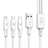 Vidvie CB4003 3-in-1 Multi Charging Cable 120cm White