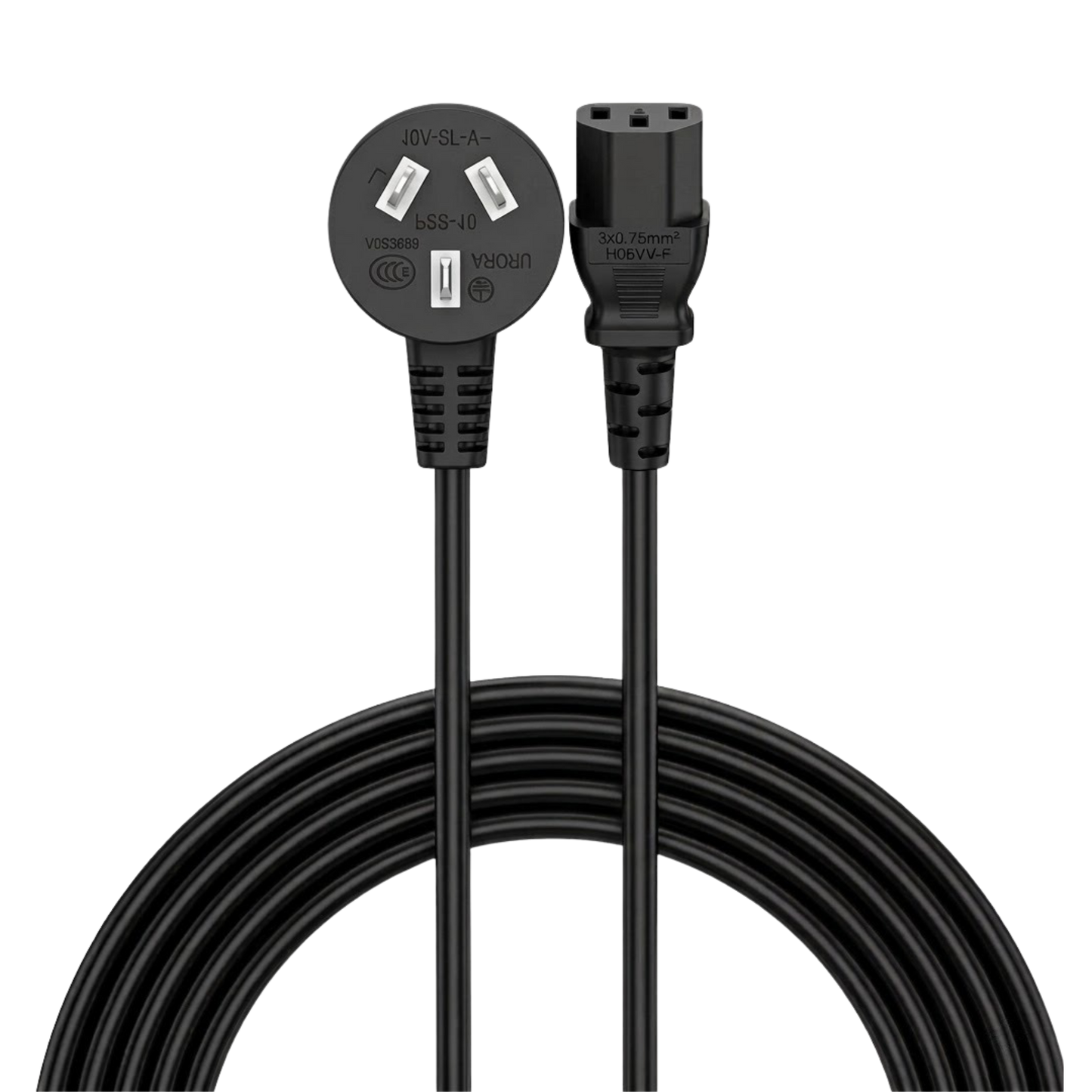 Fax Power Cable – 10A to 16A, 250V, 3 Meter High-Quality Cord (T04089)