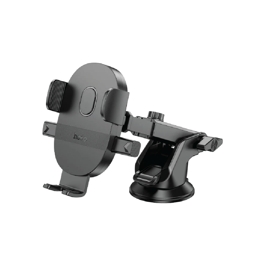 HOCO H19 Mighty Car Phone Holder – Suction  Cup Dashboard Mount with 360° Rotation
